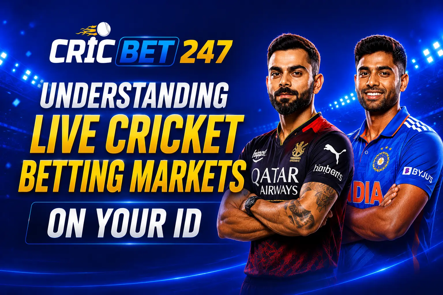Cricket Betting Markets Online Cricket ID CricBet247