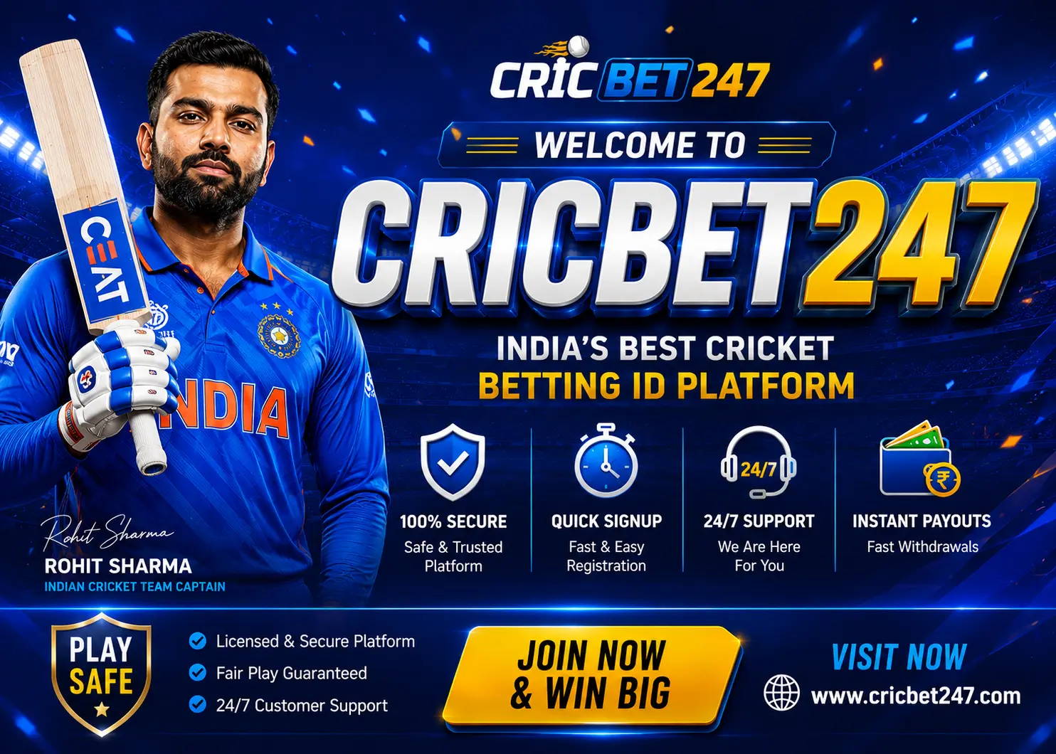 Welcome to CricBet247 Online Cricket ID Platform India